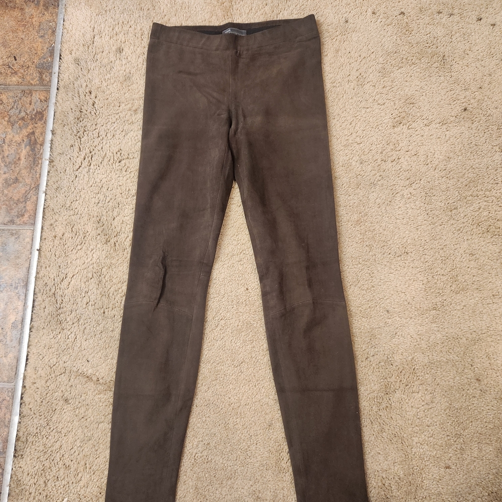 Vince Genuine Lamb Leather Pants